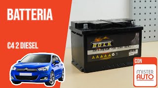 Youtube thumbnail of video "Cambio batteria Citroën C4 2 1.6 HDI 🔋"