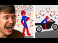 Reacting To EVERY STICKMAN DISMOUNTING VIDEO