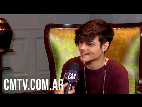 Abraham Mateo video Me encantaría vivir en Argentina - Entrevista CM | Diciembre 2016