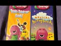 Sealed To Reveal Barney Kids Double Feature Dino Dancin Tunes Musical Scrapbook 2018 DVD