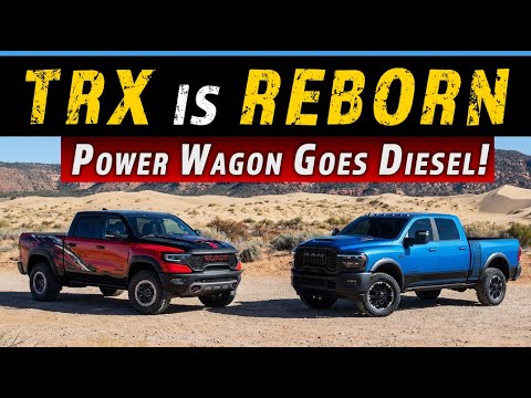 For 2027, RAM Is Resurrecting The TRX & Finally Giving The Power Wagon a Cummins!