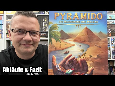Pyramido (Synapses Games) Plätchenlegespiel mit einer Mischung aus King Domino und Akropolis