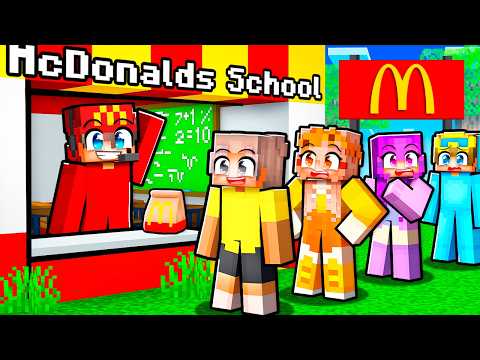 I Turned My School into a McDonalds