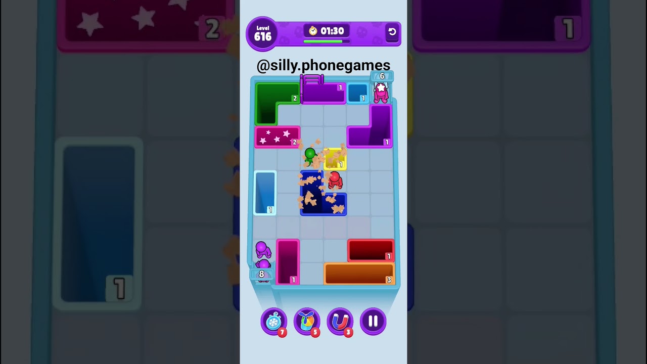 Drop Away Level 616 Walkthrough Solution