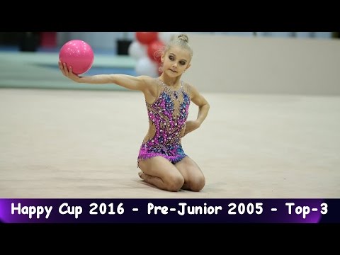 Happy Cup Gent 2016 - Pre-Junior 2005 Top-3