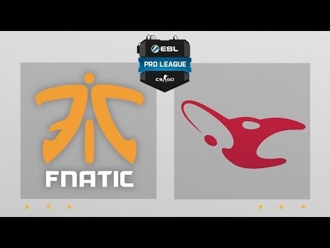 Fnatic vs Mousesports   ESL Pro League Season 4   Europe @ de dust2