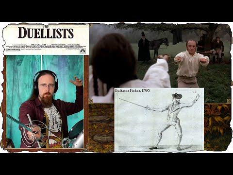Realistic Smallsword Duels in a Movie? - The Duellists (1977)