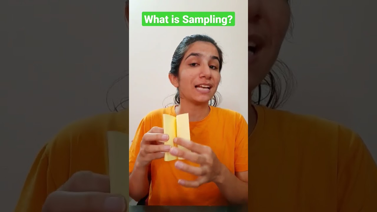 Sampling | Research Methods | Inculcate Learning | Ravina #shorts #short #shortsvideo