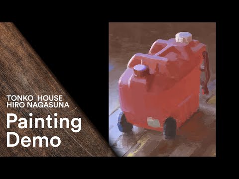 Photoshop: Hiro Nagasuna's's Painting Demo - Tonko School (#062)