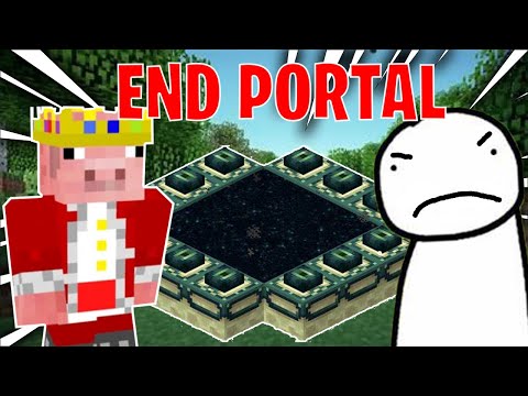夢想通關（Technoblade FINDS The END PORTAL & Dream DESTROYS IT!）