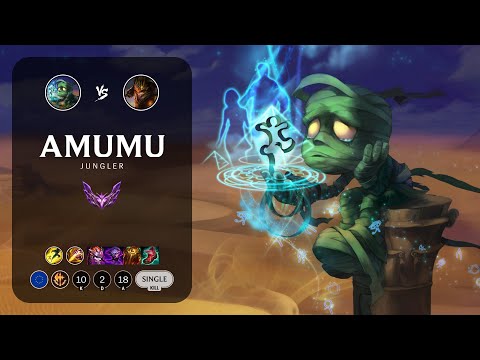Amumu Jungle vs Jarvan IV - EUW Master Patch 12.23
