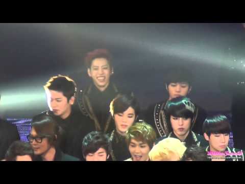 121228 INFINITE KBS 가요대축제 - 동우 - Ending