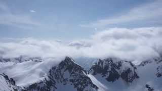 preview picture of video 'Spring Skiing in Switzerland Engelberg in shaky Motion'
