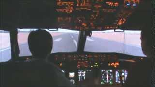preview picture of video '15 year old flies 737 simulator in Shannon Part 1'