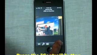 Using iPhone to access IP cameras.wmv