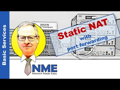 Basic Services - Static NAT with portforwarding