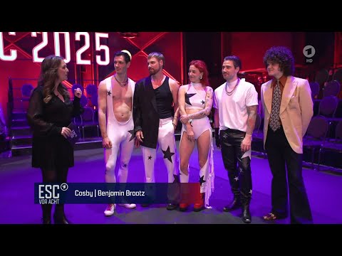 ESC vor acht (2025) -  COSBY und Benjamin Braatz im Quick-Check | #ChefsacheESC