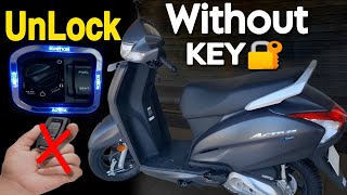 Activa New Model 🔴 How to Unlock Without Smart Key | Honda Activa 7G