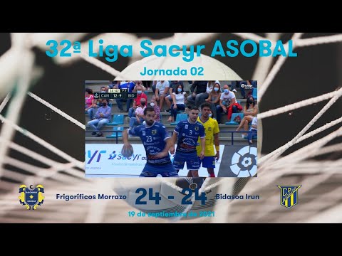 32ª Liga Sacyr ASOBAL J02: Frigoríficos Morrazo - Bidasoa Irun 24-24
