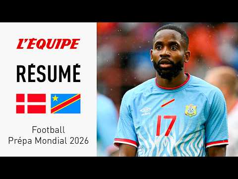 Prépa Mondial : La RD Congo reste SOLIDE et tient le Danemark en échec !