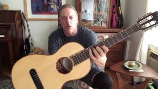 Video thumbnail for JN LISMORE PARLOUR GUITAR!!! by Flowforth Instruments