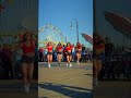 Dance Girls Perform Girl Like Me By Shakira On Santa Monica Pier