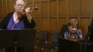 Arvo Pärt Spiegel im Spiegel for violin and piano (1978)