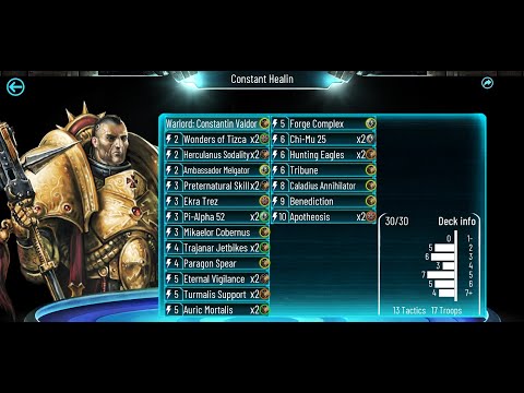 Th-MEME Ladder 58: "Constant Healin" (Constantin Valdor) - Horus Heresy Legions