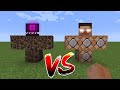 what if you create a WITHER STORM VS HEROBRINE BOSS in MINECRAFT