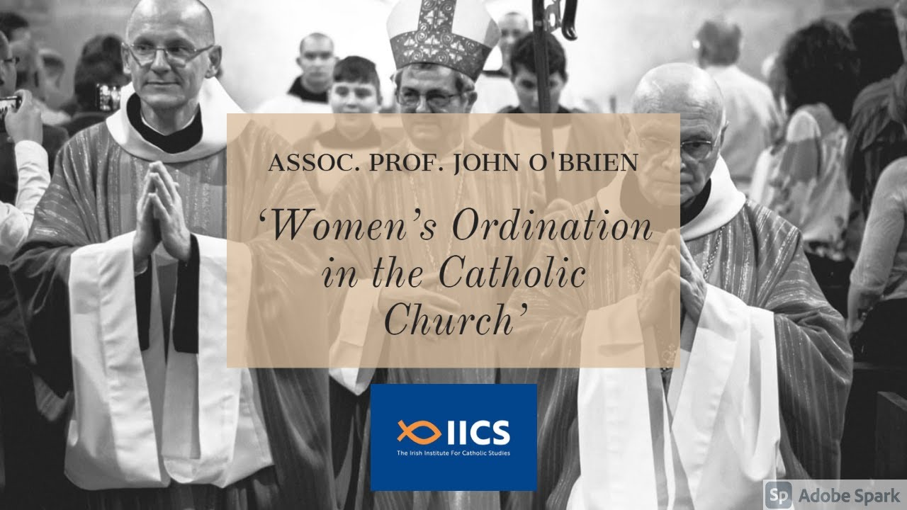 Assoc. Prof. John O'Brien speaks on 'Women's Ordination in the Catholic Church'