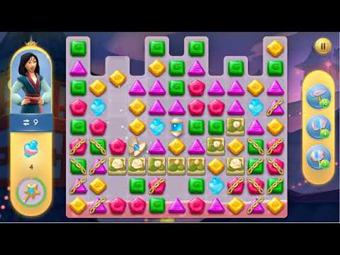 Disney Princess Majestic Quest Level 492 - No Boosters