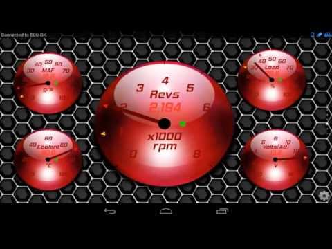 Torque Free 2 Themes OBD 2 Video