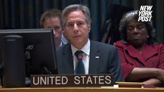 Blinken warns Iran at UN Security Council: ‘We w