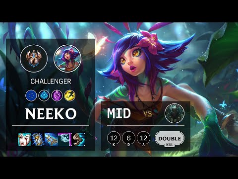 Neeko Mid vs Pyke - EUW Challenger Patch 10.16