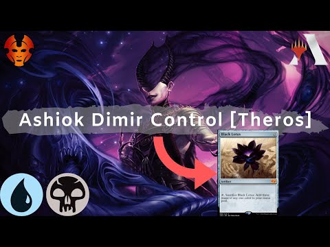 Ahiok, Nightmare Control | Theros Beyond Death Deck Tech and MtG Arena Gameplay | Plus Black Lotus!