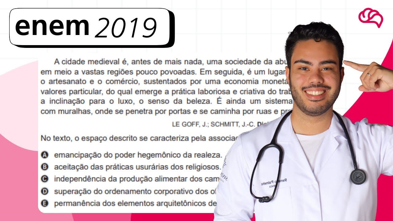 Resolução em Vídeo — Questão 60 ENEM 2019