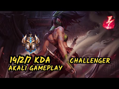 SUP Frozen (AKALI) vs SYLAS - 14/2/7 KDA MID CHALLENGER GAMEPLAY - EUW