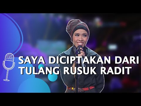 Stand Up Comedy Sri Rahayu: Saya Pendek karena Diciptain dari Tulang Rusuk Mas Raditya Dika - SUCI 4