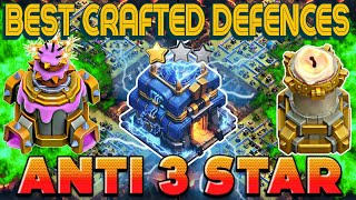 BEST TH12 WAR + RANK BATTLE BASE WITH COPY LINKS || TH12 ANTI 3 STAR BASE 2026 || TH12 ANTI AIR