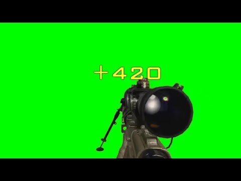 Sniper BO2 Green Screen