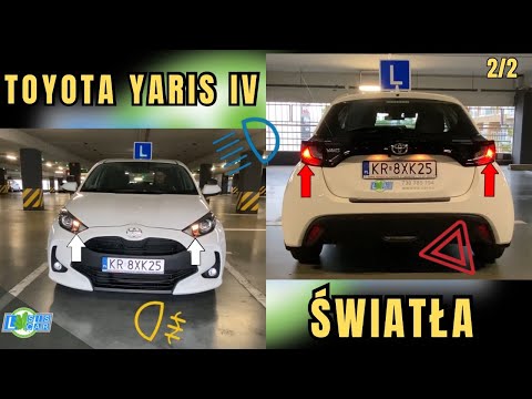 Jak sprawdzić światła- Toyota Yaris IV. Szybka powtórka przed egzaminem