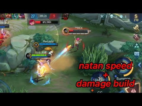 Natan speed and damage build！！！（one shot enemy