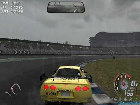 TOCA Race Driver 3 - LAP Around with Corvette C5R - Hockeinheim GP [HD]