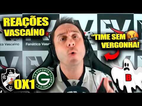 REAÇÃO DO VASCAÍNO na DERROTA pro GOIÁS - VASCO 0X1 GOIÁS [REACT BRASILEIRÃO 2023]