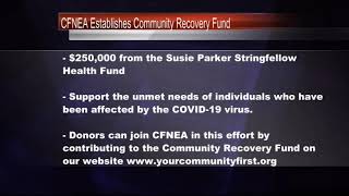 CFNEA Establishes Community Recovery Fund