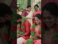 Weding Couple Groom Kiss Bride Her Cheek In Rasam