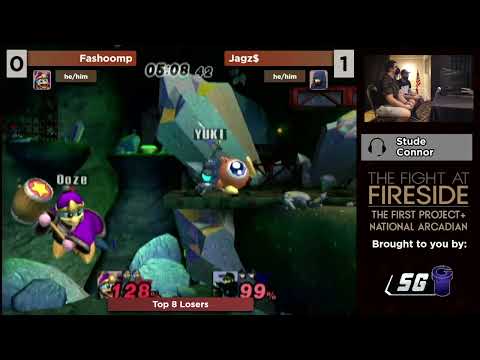 The Fight at Fireside Top 8 - Fashoomp (Dedede) vs Jagz$ (Marth)