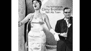 Eurovision Winner 1957 I Corry Brokken - Net Als Toen [The Netherlands]