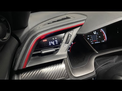 Make Your 10th Gen Civic Interior Way Nicer | P3 Gauge Install 2020 Civic Si