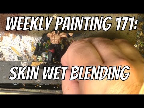 Weekly painting 171: Skin wet blending
